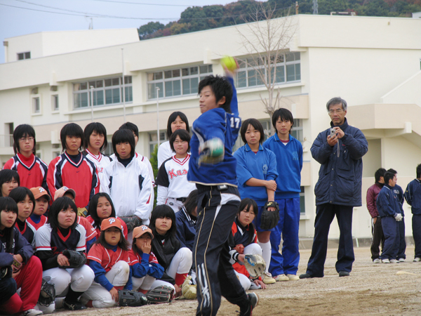 金メダリスト上野由岐子 峰幸代選手が有田市へ